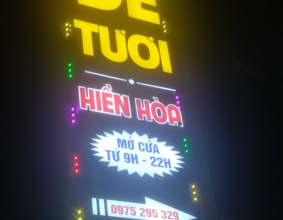 bảng hiệu đẹp ...