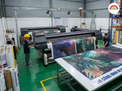 Báo giá in bạt hiflex, decal, PP ngoài trời cập nhật mới