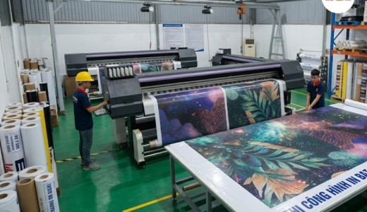 Báo giá in bạt hiflex, decal, PP ngoài trời cập nhật mới